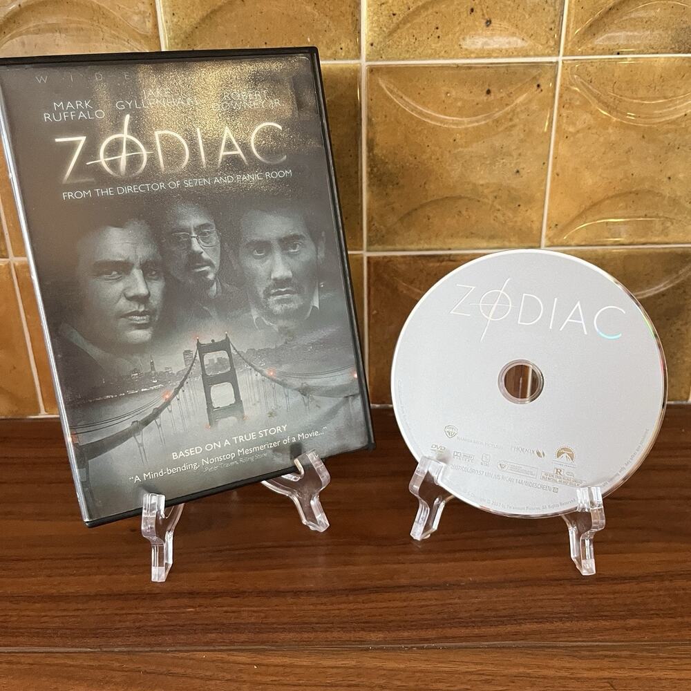 Zodiac DVD 2007 Widescreen 2007 Warner Bros.